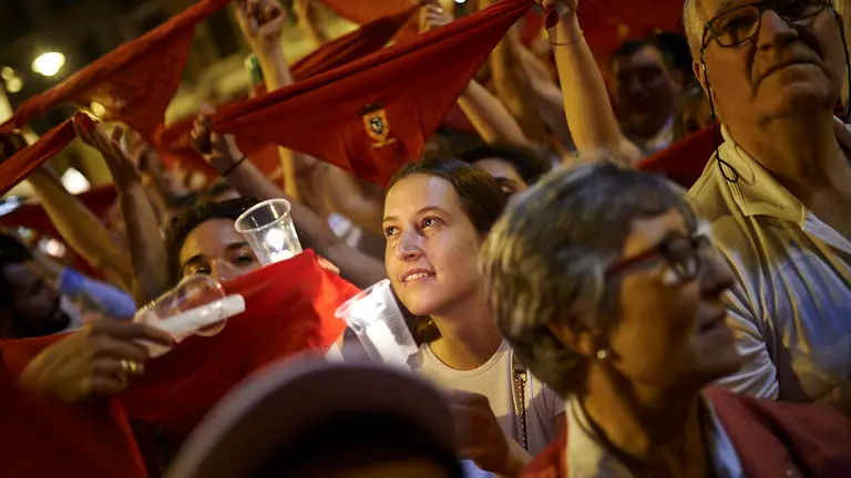 Pobre de mi de las fiestas de sanfermin de 2019. MIGUEL OSÉS