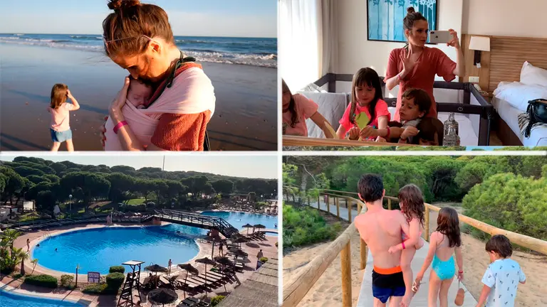 Fotomontaje con las vacaciones de verdeliss