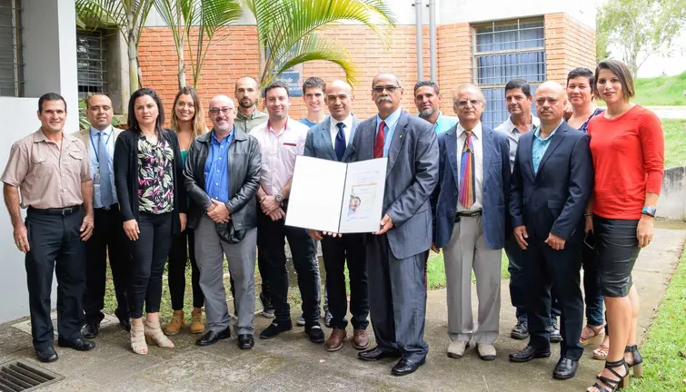 Imagen de grupo de los premiados por el proyecto de las becas en costa rica de la universidad de navarra