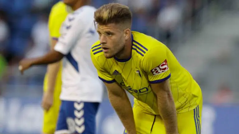 El exjugador navarro del Cádiz, Mario Barco CÁDIZ CF