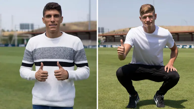 Osasuna refuerza el Promesas con las incorporaciones de Gorka Zabarte y Mariano Konyk Foto CA OSASUNA