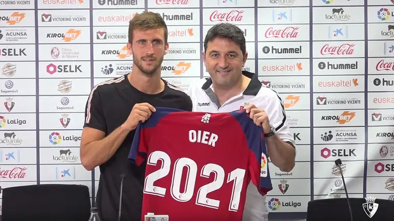 Oier Sanjurjo y Braulio Vázquez en Tajonar. Youtube.