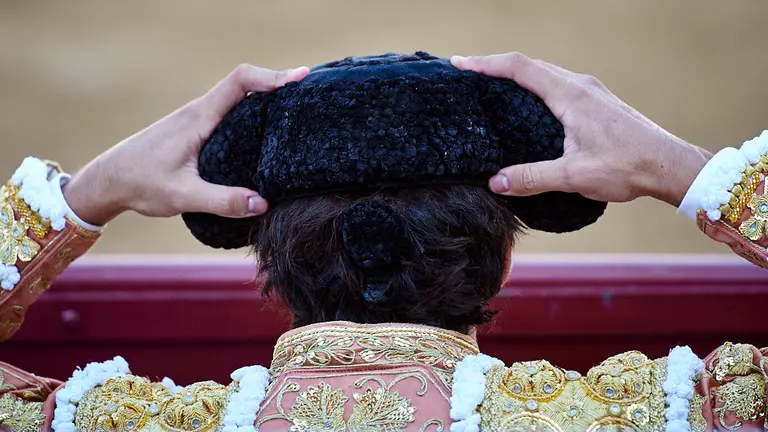 Corrida de toros de las fiestas de Estella 2019 con la ganader&iacute;a de Buenavista para los diestros Esa&uacute; Fernandez, L&oacute;pez Sim&oacute;n y Joaqu&iacute;n Gald&oacute;s. MIGUEL OS&Eacute;S