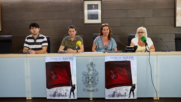 Presentación de las Fiestas de Burlada 2019. IÑIGO ALZUGARAY