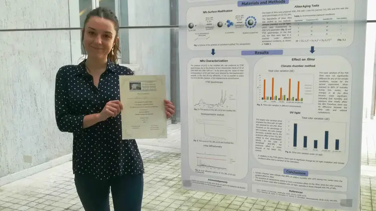 LEIRE GOÑI, GANADORA DEL CONGRESO INTERNACIONAL QUÍMICA