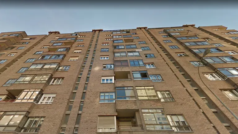 Fachada de edificios de la calle Miguel Astrain en azpilagaña