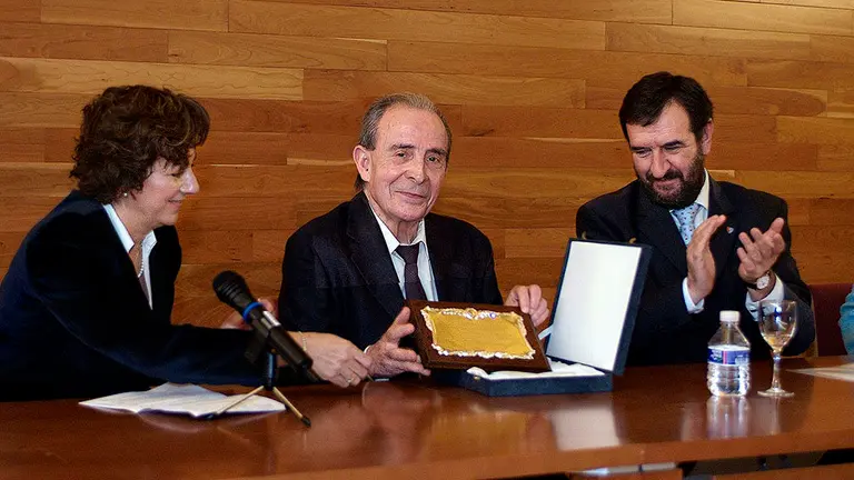 Imagen del historiador Ángel Martín Duque. GOBIERNO DE NAVARRA