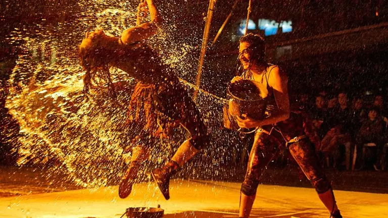 Imagen de una actuación en la Ciudadela. CEDIDA