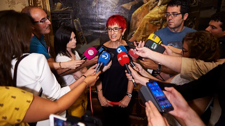 Santos Induráin Orduna
Consejera de Salud. MIGUEL OSÉS