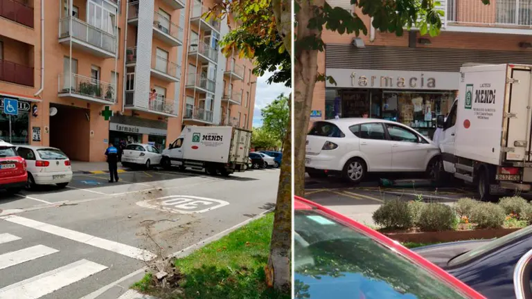 Accidente de tráfico en Berriozar CEDIDA