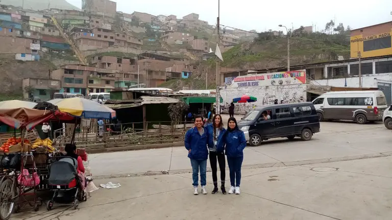 Nuria Luri, en Perú con la beca DIME Fundación Microfinanzas BBVA