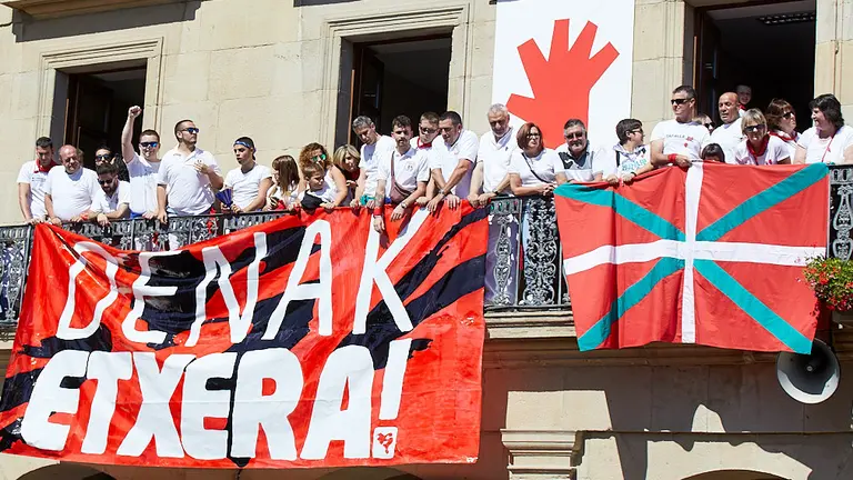 Chupinazo de Tafalla 2019. IÑIGO ALZUGARAY