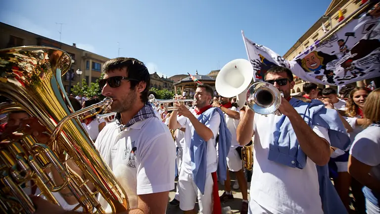 Chupinazo de Tafalla 2019. IÑIGO ALZUGARAY