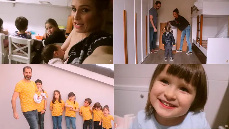 Fotomontaje del ultimo video de Verdeliss en el que muestra su dia a dia durante un mes