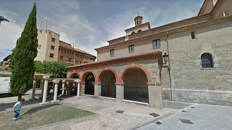 Imagen de la escuela infantil Pérez Goyena de Huarte. GOOGLE MAPS