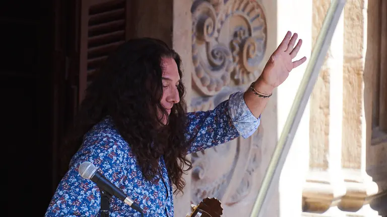 Actuación de Tomatito, dentro del ciclo de _Flamenco en los balcones_ del VI Festival Flamenco on Fire 6