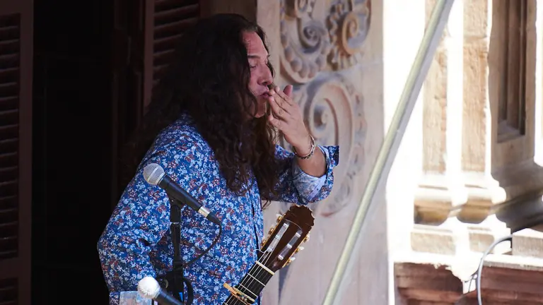 Actuación de Tomatito, dentro del ciclo de _Flamenco en los balcones_ del VI Festival Flamenco on Fire 5