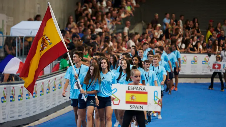 Inauguración del campeonato de Europa de patinaje de velocidad. PABLO LASAOSA 10