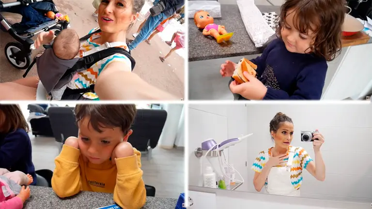 Collage del ultimo video de Verdeliss