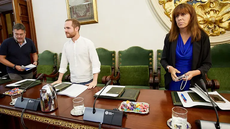 Pleno del Ayuntamiento de Pamplona. IÑIGO ALZUGARAY