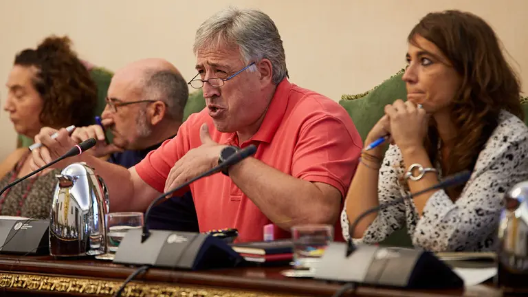 Pleno del Ayuntamiento de Pamplona. IÑIGO ALZUGARAY