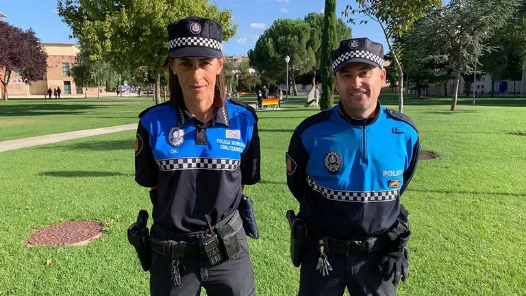 Sandra Irabazal Notivoli sustituirá a Xabier Martínez en la Jefatura de la Policía Municipal de Zizur Mayor. EUROPA PRESS