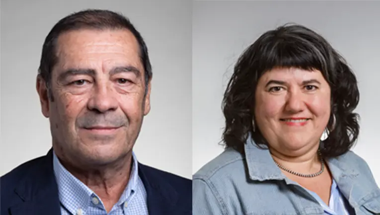 El director gerente del Servicio Navarro de Salud José Ramón Mora Martínez y La directora gerente del Instituto Navarro para la Igualdad / Nafarroako Berdintasunerako Institutua, Eva Istúriz García.  
Nació en Pamplona en 1965. GOBIERNO DE NAVARRA