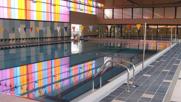 Imagen de las piscinas municipales de Castejón. ARCHIVO