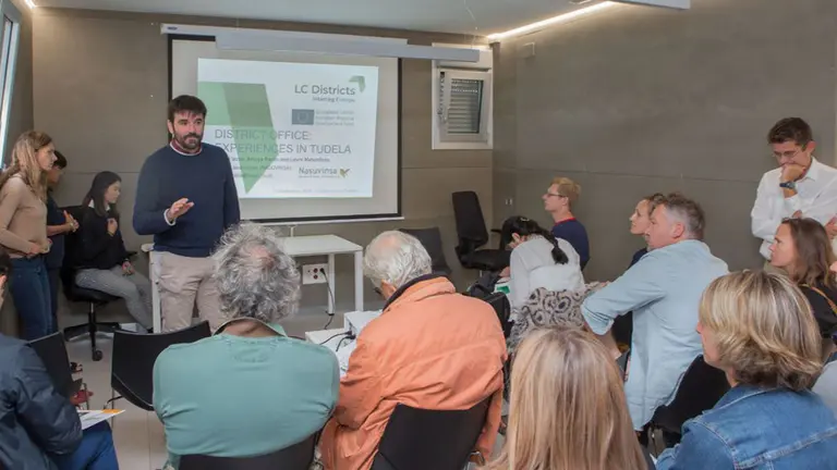 Eneko Larrarte, director general de Vivienda del Ejecutivo foral en Tudela GOBIERNO DE NAVARRA