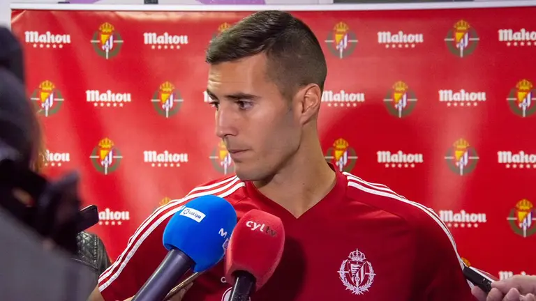 Sergi Guardiola en rueda de prensa. @realvalladolid.
