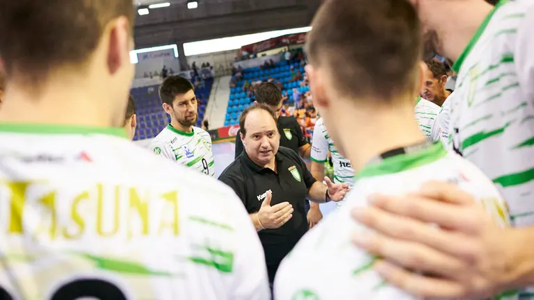 Iñaki Ániz, en el partido ANAITASUNA - BENIDORM. PABLO LASAOSA 1
