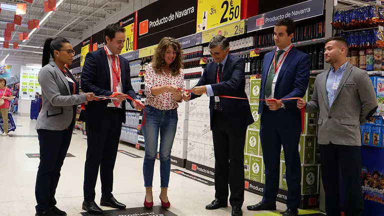 Carrefour estrena una muestra de productos navarros en sus supermercados CEDIDA
