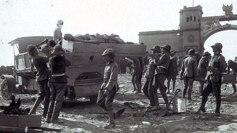 Una instantánea del desastre de Annual. ARCHIVO DE ALCALÁ DE HENARES