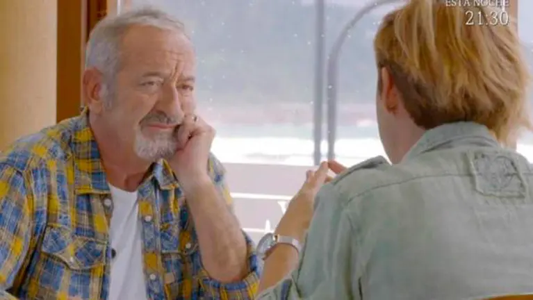 Karlos Argui&ntilde;ano con Cristina Pardo en 'Liarla Pardo'. LA SEXTA