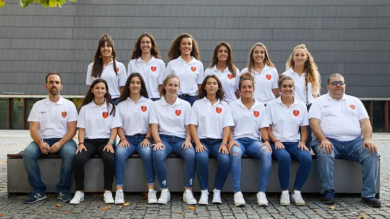 Presentación de la primera plantilla masculina y femenina de Basket Navarra para la temporada 2019/2020. IÑIGO ALZUGARAY