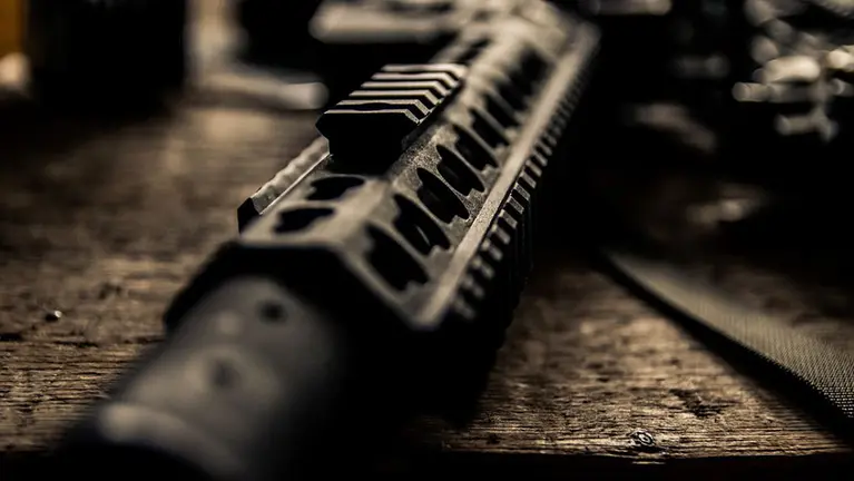 Un arma AK-47 ARCHIVO