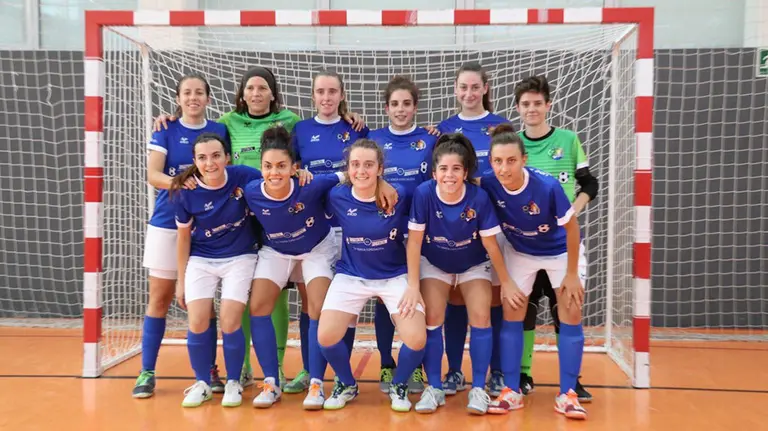 El Txantrea FSF de fútbol sala femenino. @Txantrea_fsf
