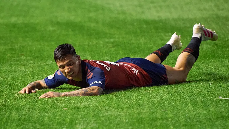 Partido correspondiente a la jornada 5 entre Osasuna y Betis jugado en El Sadar. MIGUEL OSÉS