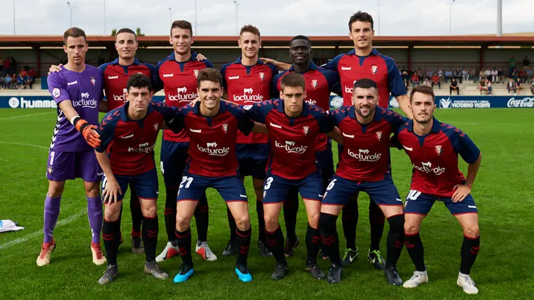 El Osasuna Promesas se enfrenta al Real Unión en las instalaciones de Tajonar. PABLO LASAOSA 1