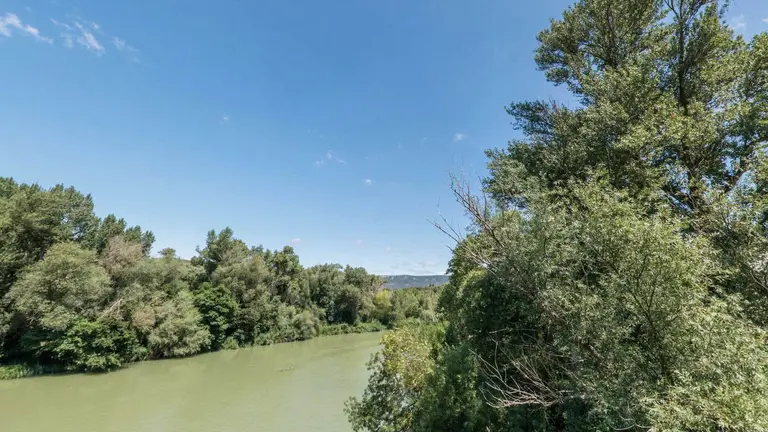 El río Aragón, a su paso por Sangüesa ARCHIVO