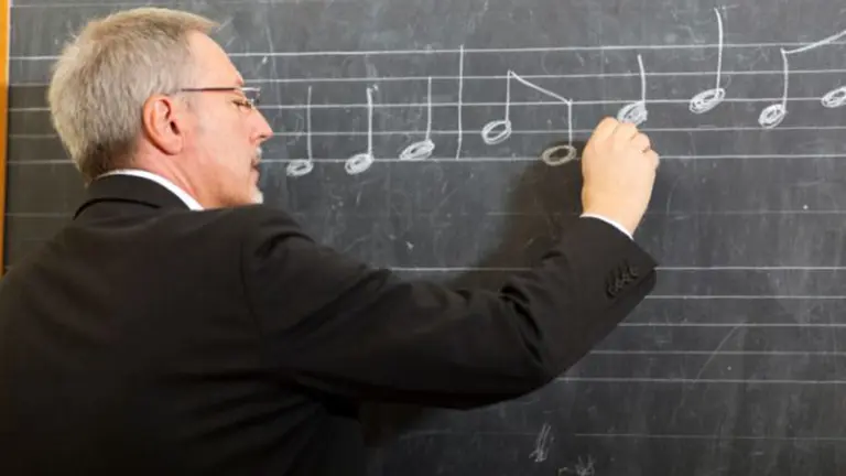 Imagen de archivo de un profesor de música ARCHIVO