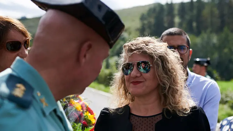 Homenaje a Juan Carlos Beiro, Guardia Civil asesinado por ETA en Leiza. PABLO LASAOSA 4