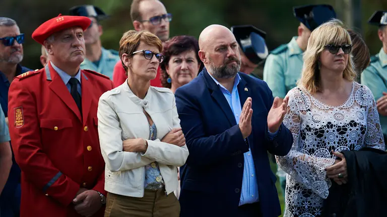 Homenaje a Juan Carlos Beiro, Guardia Civil asesinado por ETA en Leiza. PABLO LASAOSA 17