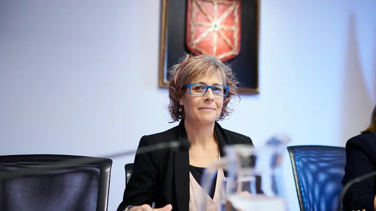 Comparecencia para que la consejera Rebeca Esnaola informe sobre las líneas de actuación de su departamento. PABLO LASAOSA 2