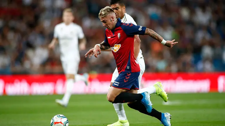 Partido entre Real Madrid y Osasuna jugado en el Bernabéu correspondiente a la sexta jornada de la Liga 123 de la temporada 2019-2010. EUROPA PRESS