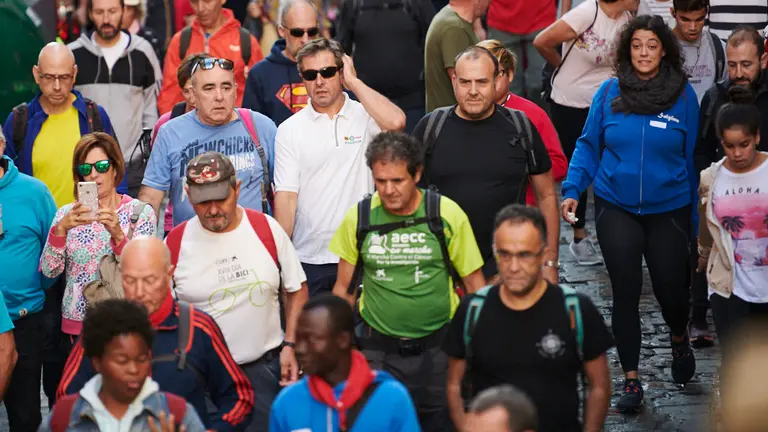Subida a San Cristobal organizada por el club de montaña de Anaitasuna. PABLO LASAOSA 10