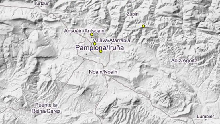 Terremotos en Navarra INSTITUTO GEOGRÁFICO NACIONAL