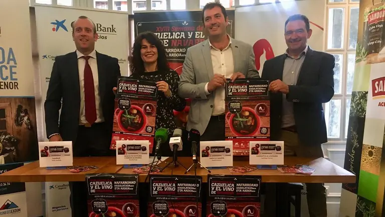 Un total de 38 establecimientos participarán en la VIII Semana de la Cazuelica y el Vino D.O. Navarra CEDIDA