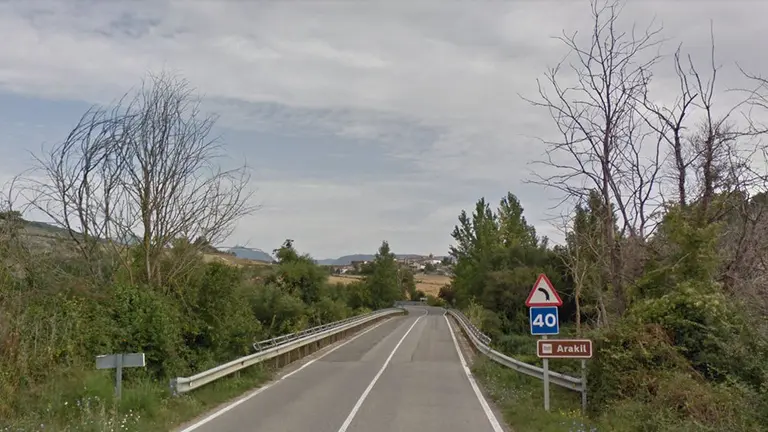 El puente de Ibero en la NA700 que se cortará por obras ARCHIVO