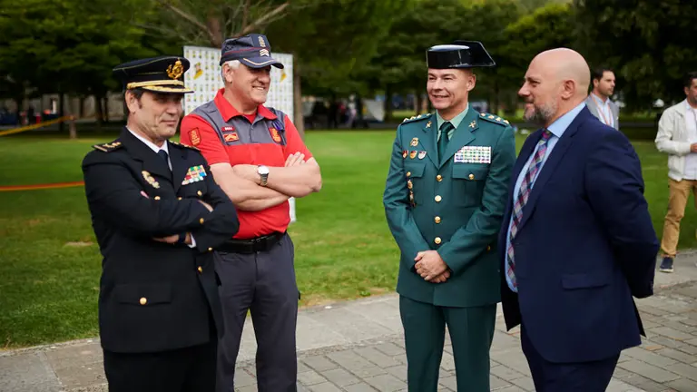 Jornadas de puertas abiertas de Guardia Civil y Policía Nacional en la Ciudadela de Pamplona. PABLO LASAOSA 9